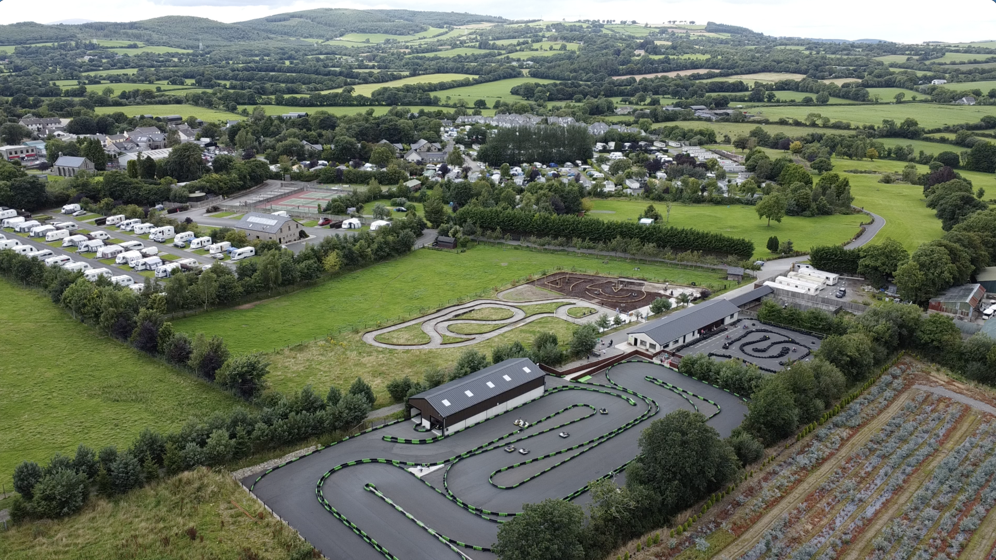 River Valley Birdseye View Track Design