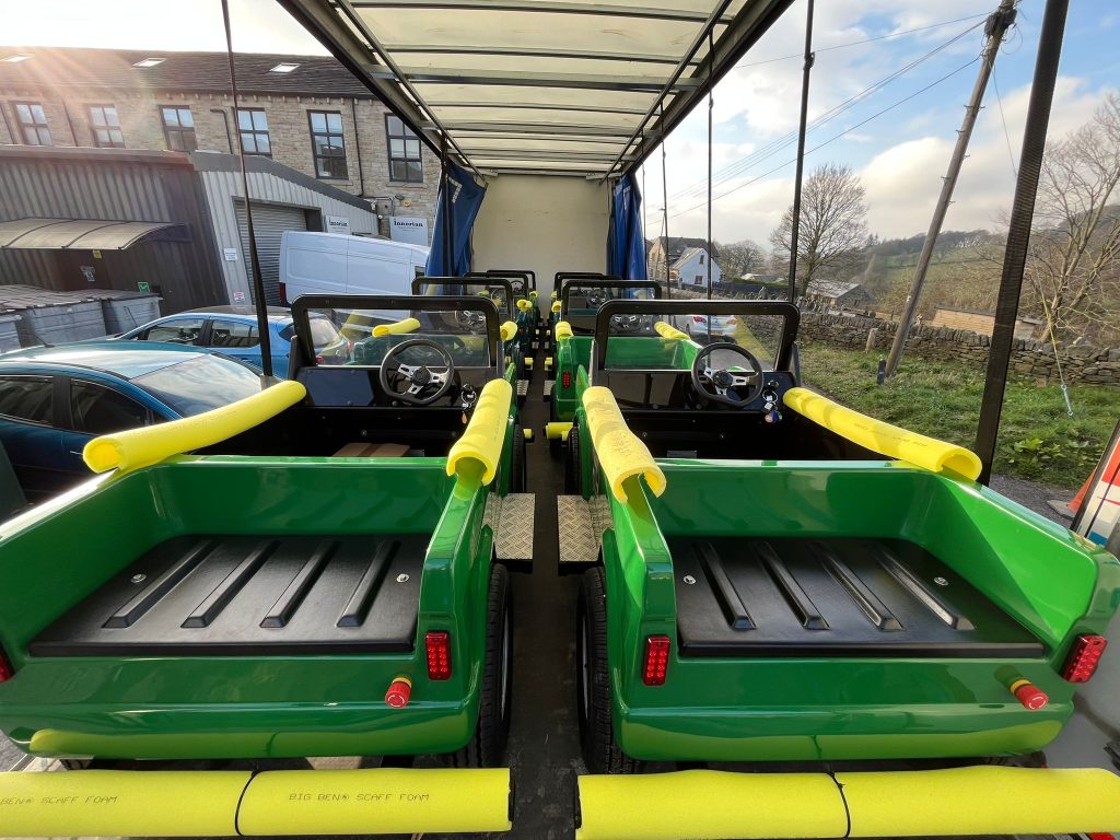 Off Road Adventurers ready for delivery from Aqualand Industries